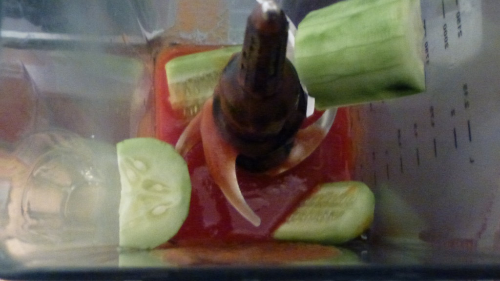 Tomato juice and cukes