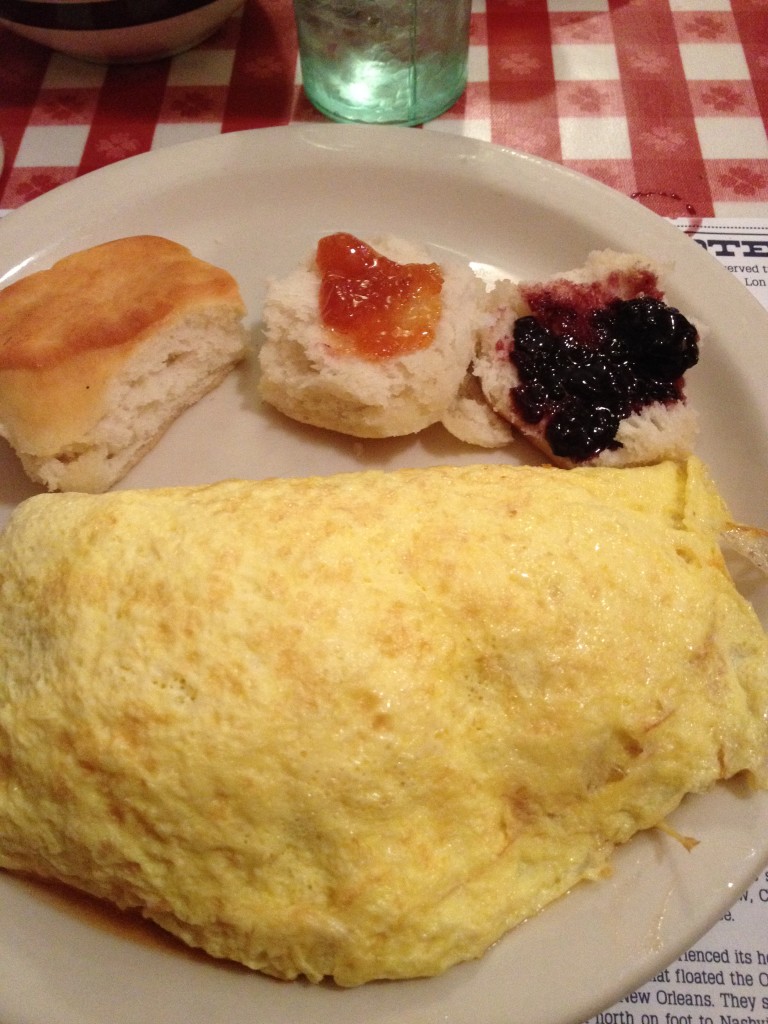 bbq pulled pork omelet