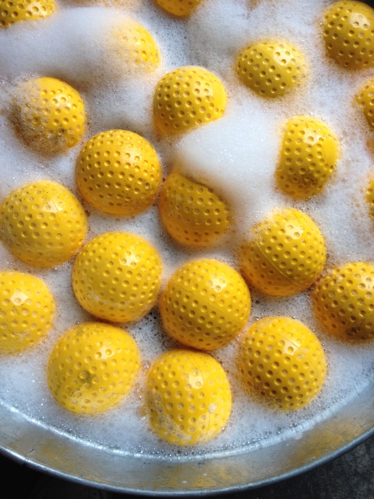 balls in bubbles